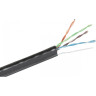 Кабель EXEGATE FUTP4-C5E-CU-S24-SW-OUT-PE-BK-305 FTP EX241488RUS